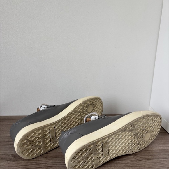 Giuseppe Zanotti Side Zip Low Top Sneakers Gray Men's Sz 41 / 8US Authentic - Picture 10 of 11